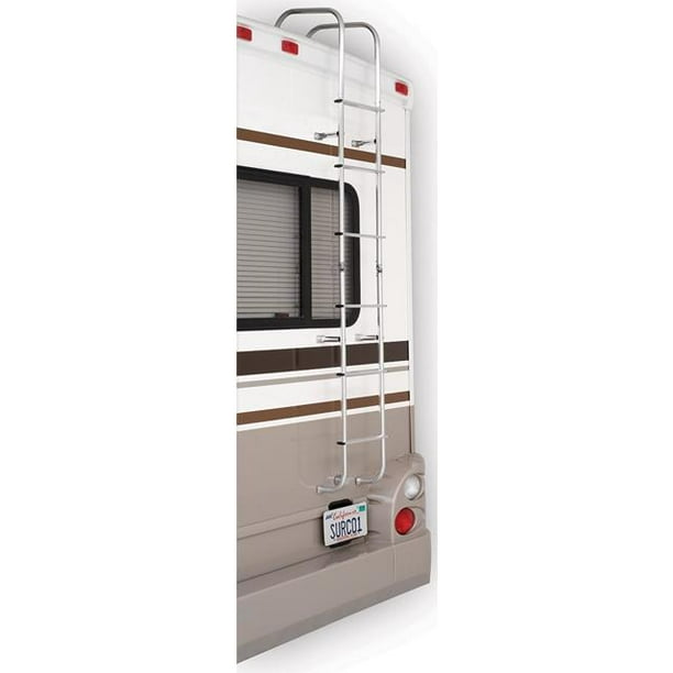 Silver 60 Quick Products QP-LA-460S RV Bunk Ladder Silver 60 Quick Products QP-LA-460S RV Bunk Ladder